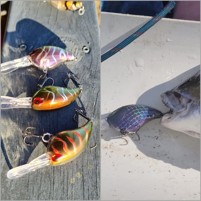 wLure 10 Blank Unpainted Minnow Crankbait Topwater Lipless Jerkbait Fishing Lures (UPC770P10) - Image 5